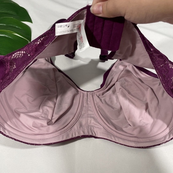 NEW Wacoal [ 38DD US ] Style Standard Underwire T-Shirt Bra in‎ Purple - Picture 10 of 12